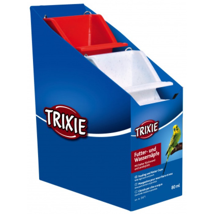 Набор кормушек для птиц TRIXIE, 80 мл / 6 x 6 см. / 12 шт